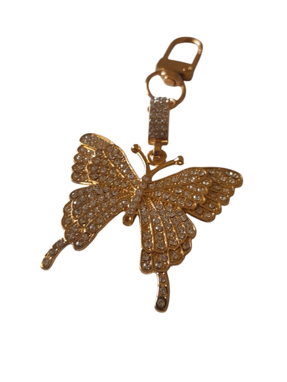Crystal Butterfly Keychain with Rhinestones 1pc - Picture 11 of 11